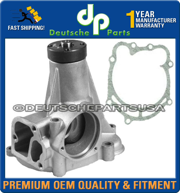 MERCEDES W108 W109 W116 R107 S-CLASS Engine Water Pump METAL IMPELLER W/ Gasket