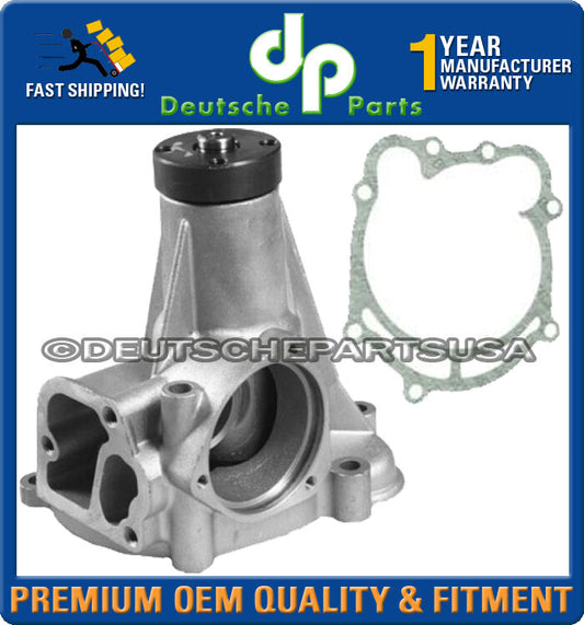 MERCEDES W108 W109 W116 R107 S-CLASS Engine Water Pump METAL IMPELLER W/ Gasket