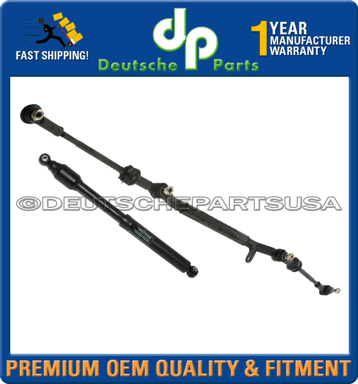 MERCEDES SLK230 R170 Center Drag Link INNER OUTER Tie Rod Rods STEERING DAMPER