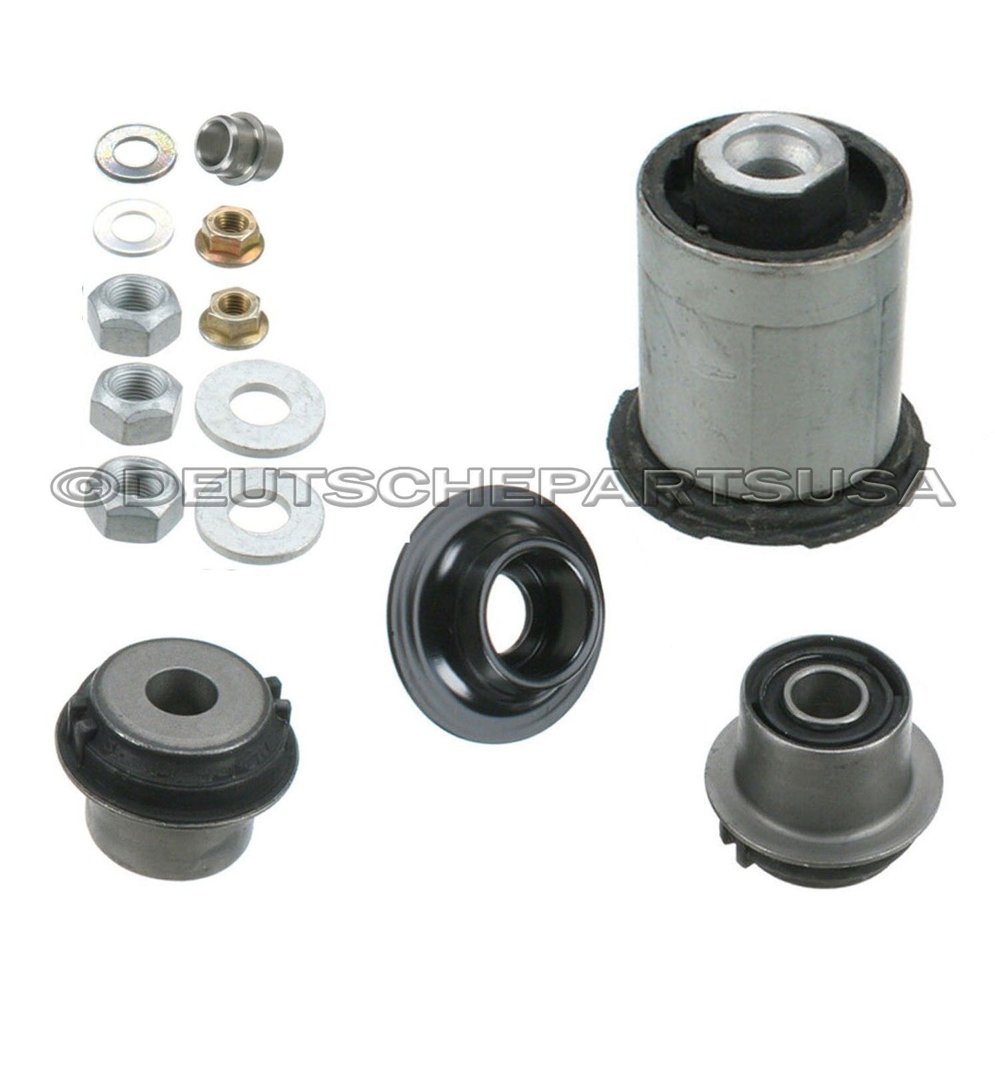 MERCEDES W208 CLK320 CLK430 LOWER CONTROL ARM ARMS REPAIR BUSHING KIT 2083300075