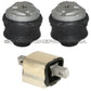 Mercedes W210 E320 E430 E55 HYDRAULIC Engine Motor + Transmission Mount Mounts 3