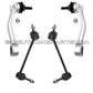 JAGUAR FRONT + REAR SWAY STABILIZER BAR LINKS C2C18572 C2C18573 C2D24220 SET 4