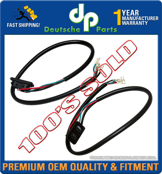 PORSCHE 928 S S4 S2 POWER WINDOW DOOR TIP SWITCH 92861312305 LEFT + RIGHT SET 2