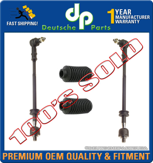 Porsche 944 924 924S Tie Rod Rods Kit TURBO UPGRADE 944 347 033 20 SET 4 pcs