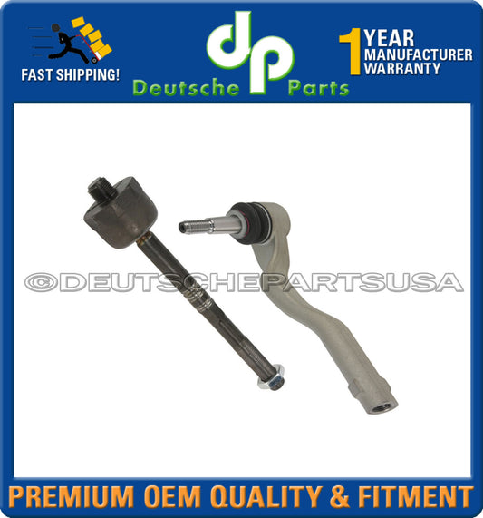 Mercedes W221 W216 4MATIC FRONT INNER + OUTER STEERING TIE ROD SET - RIGHT