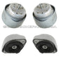 VW PASSAT 2.8 V6 ENGINE / MOTOR TRANSMISSION MOUNT MOUNTS LEFT + RIGHT SET 4