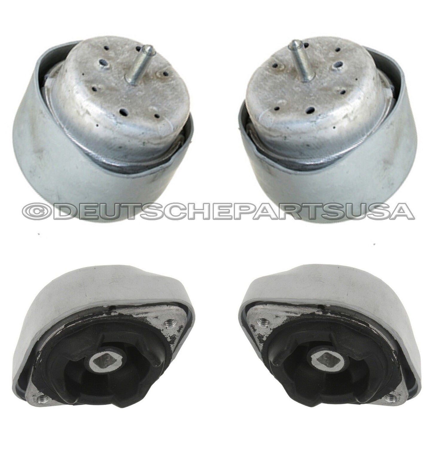 VW PASSAT 2.8 V6 ENGINE / MOTOR TRANSMISSION MOUNT MOUNTS LEFT + RIGHT SET 4