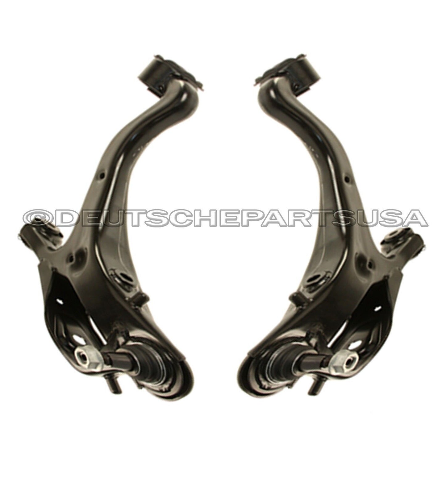 For Land Rover LR4 Front Left & Right Lower & Upper Suspension Control Arm Kit 4