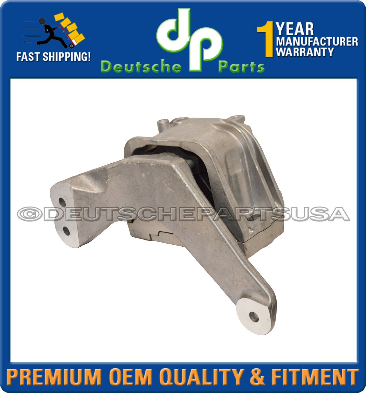 VW JETTA RIGHT ENGINE MOTOR MOUNT 1.9 TDI L4 05 06 1K0 199 262AS 1K0199262AS