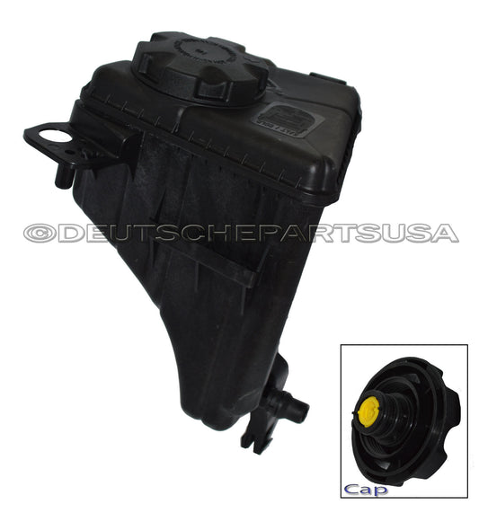 BMW 17137601948 Coolant Reservoir Overflow Expansion Tank + Cap + Lvl Sensor SET