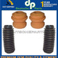 Porsche 911 993 Rear Shock Strut Bump Stop + Dust boot bellow Suspension Kit 4pc