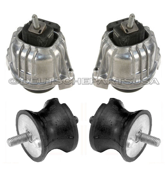 BMW 1 E81 3 E90 E91 X1 E84 Engine Transmission Mount L+R 2.0d 320d 318d 316d SET