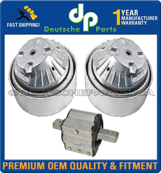 Mercedes R172 SLK250 SLK300 HYDRAULIC Transmission Engine Motor Mount Mounts 3pc