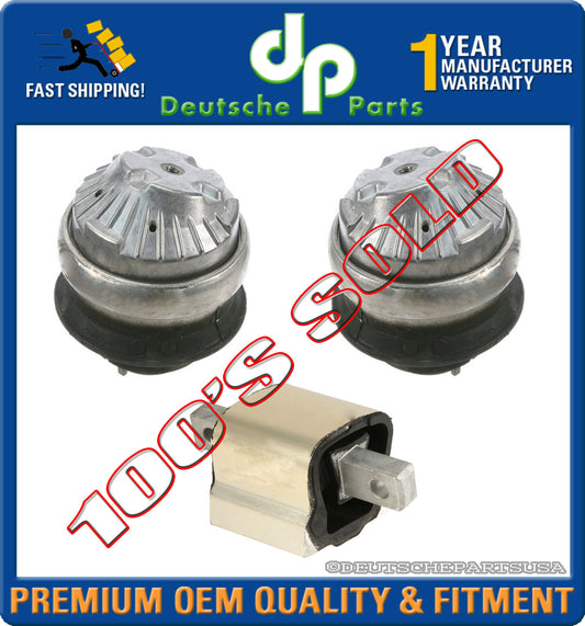 Mercedes R170 SLK230 SLK HYDRAULIC Engine Motor TRANSMISSION Mount Mounts 3