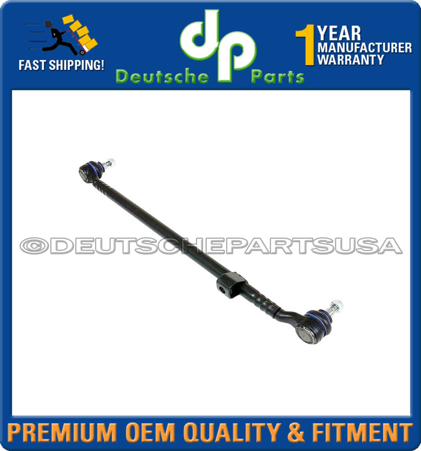 MERCEDES W124 Steering Center Drag Link 300CE 300TD 300E 300D 1244600805