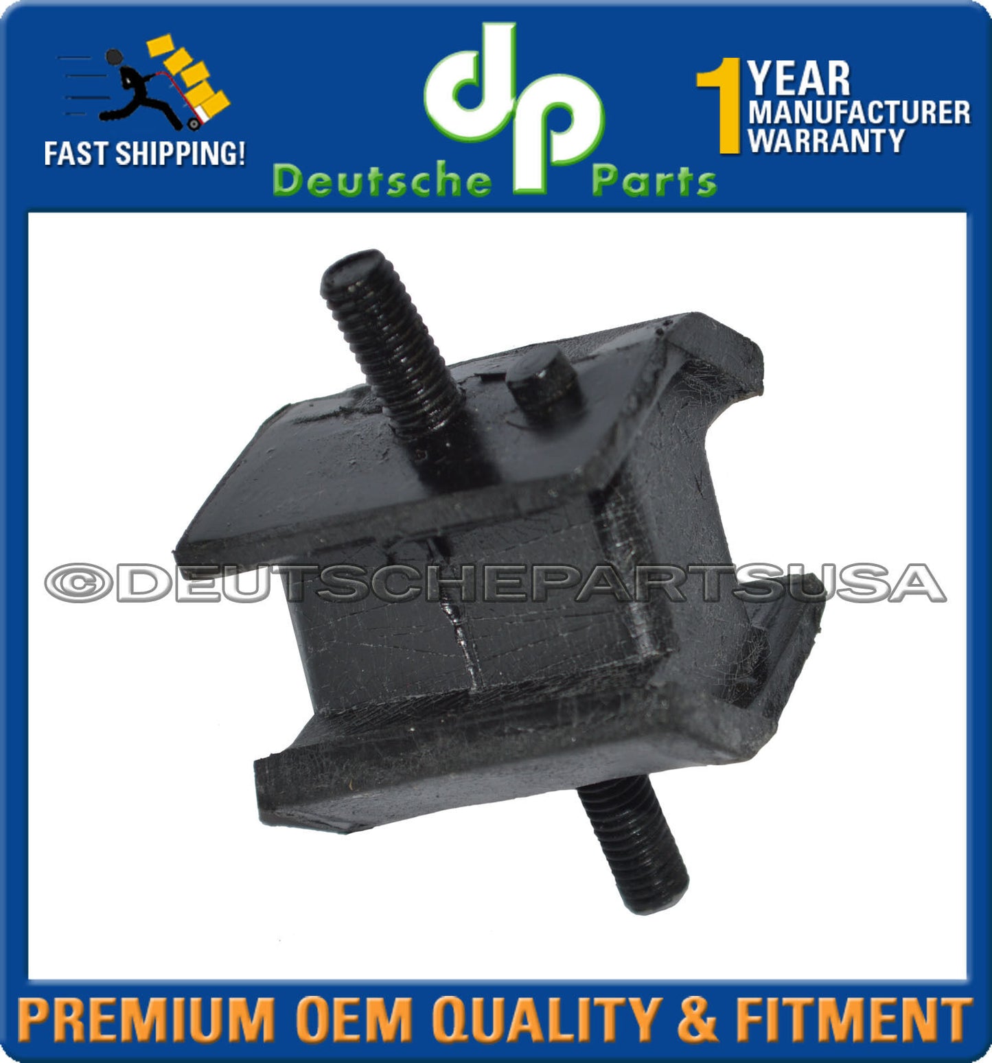 BMW E34 325i 525i Rear Left Auto Transmission Mount 24 70 1 138 427