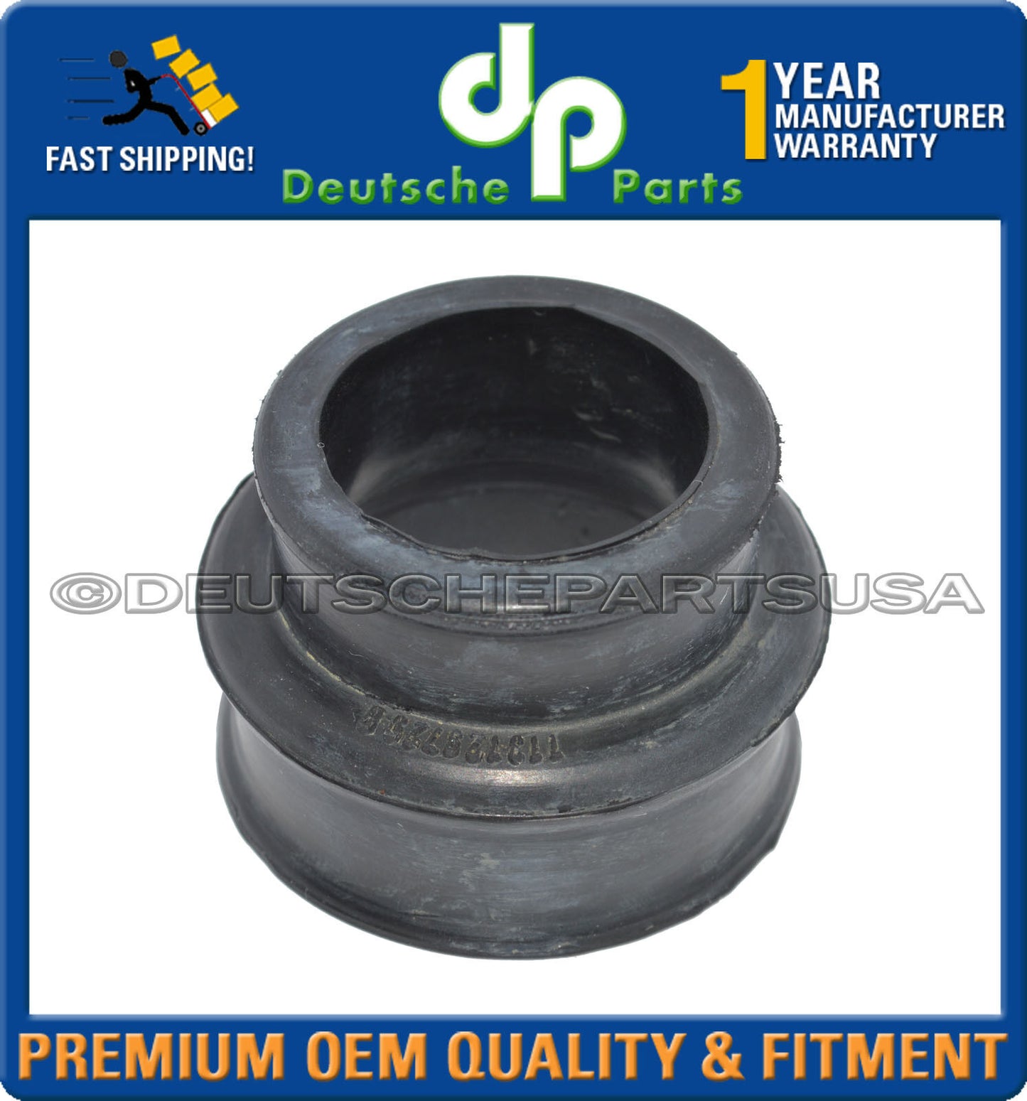 Volkswagen Beetle Thing Transporter Intake Manifold Sleeve 113 129 729 B Black