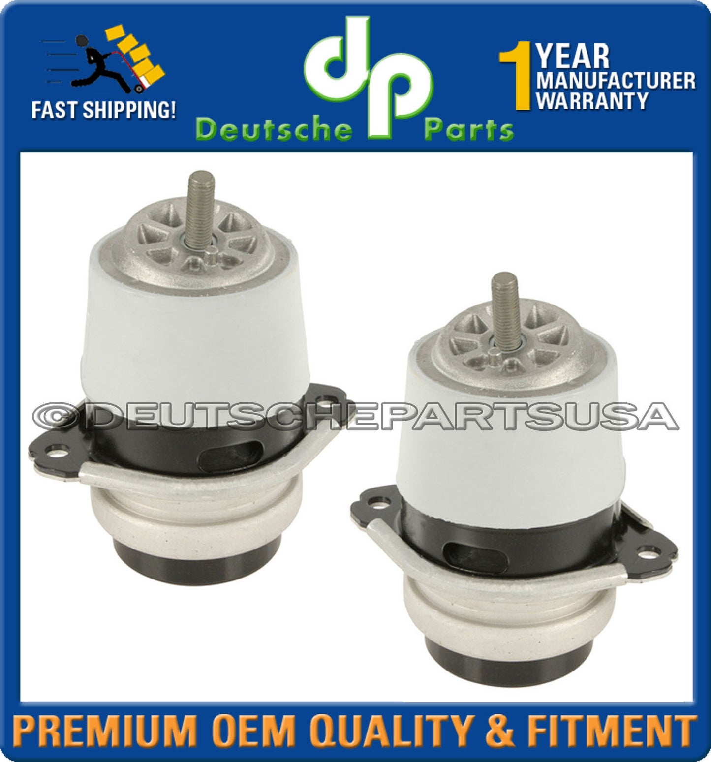 PORSCHE CAYENNE 3.2 3.6 V6 Engine Motor Mount Mounts LH + RH SET 95537504900 x 2