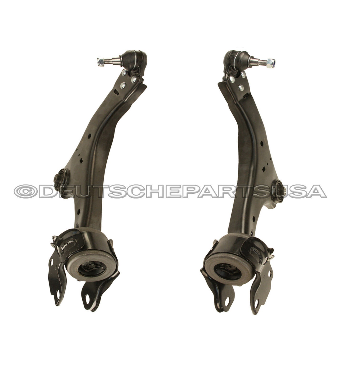 LAND ROVER LR2 CONTROL ARM ARMS BALL JOINTS BUSHING LR007205 + LR007206 SET 2