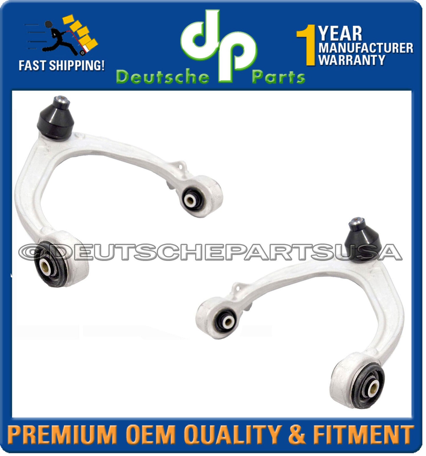 FRONT UPPER CONTROL ARM ARMS BALL JOINT JOINTS BUSHING for BMW E70 E71 SET 2 LR