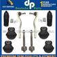 Mercedes W251 CONTROL ARM BALL JOINT STEERING RACK BUSHING SUSPENSION KIT 18 Pc