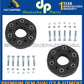 Mercedes R129 SL500 Engine Motor Transmission Mount Drive Shaft Flex Disc Set 5