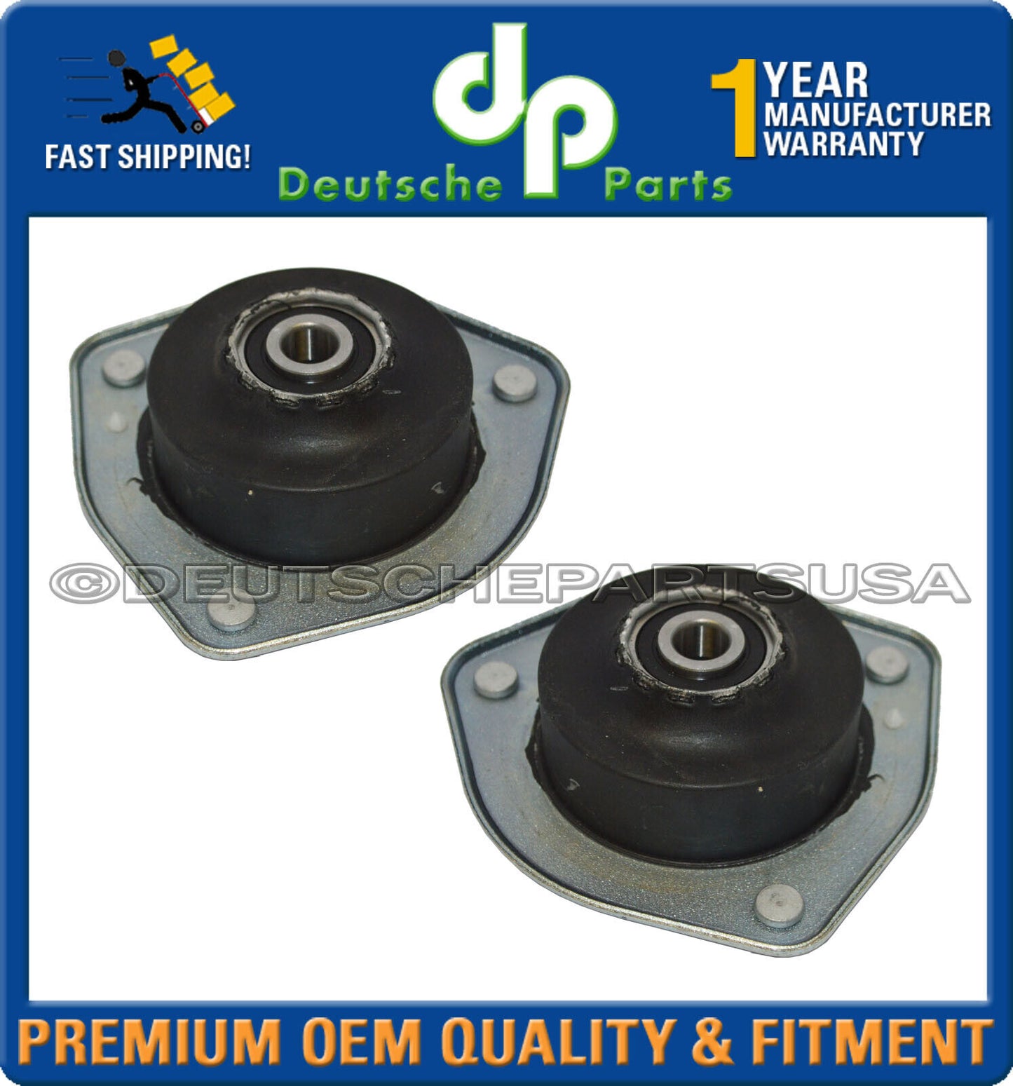 MINI R56 R57 FRONT SHOCK STRUT TOP MOUNT MOUNTS MOUNTING BEARING SUSPENSION KIT
