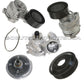 WATER PUMP ALUMINUM PULLEY BELT TENSIONERS FAN CLUTCH for BMW 7 E65 E66 SET 6