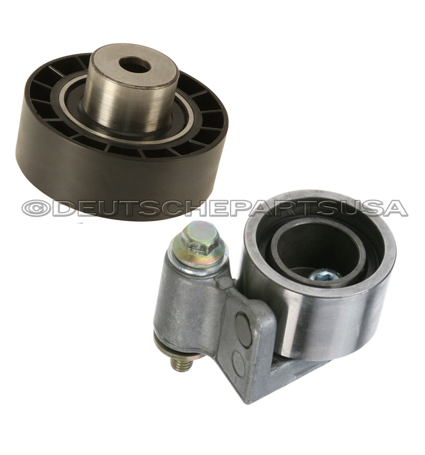 LAND ROVER FREELANDER 02-05 V6 TIMING BELT TENSIONER IDLER PULLEY KIT SET 2