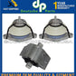 Jaguar AWD XF XJ 13-17 Engine Motor Mount Trans Mount Mounts L+R C2D 19070 Set 3