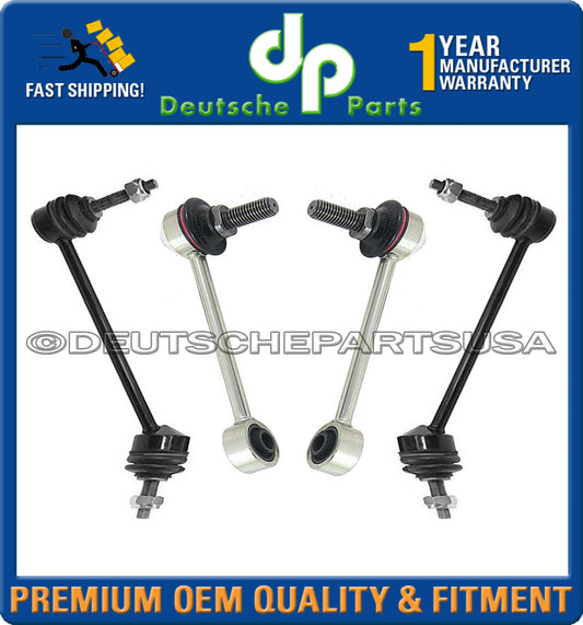 JAGUAR XJ8 XJR VANDEN PLAS FRONT + REAR SWAY STABILIZER BAR LINK LINKS SET of 4