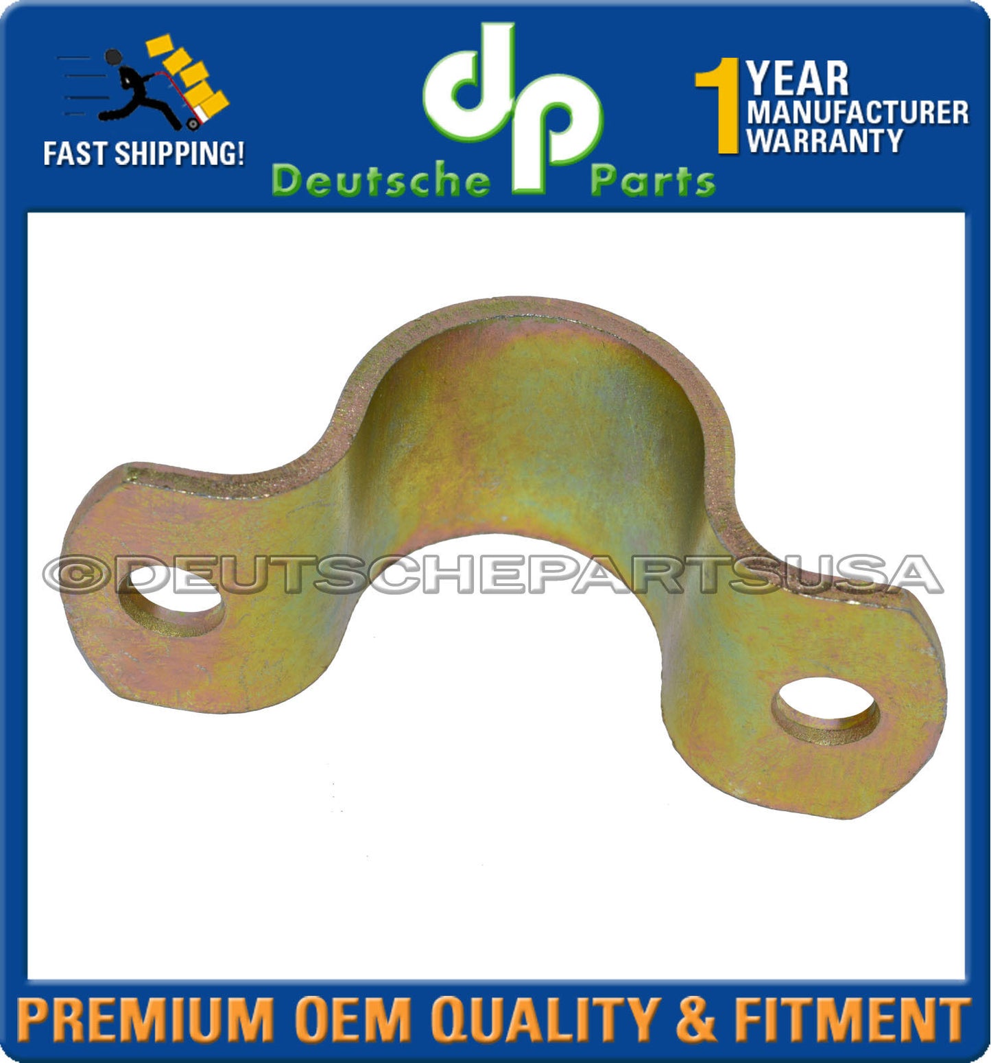 Porsche 911 912 914 Retaining Bracket For Rear Sway Bar LH + RH 90133375301 Set
