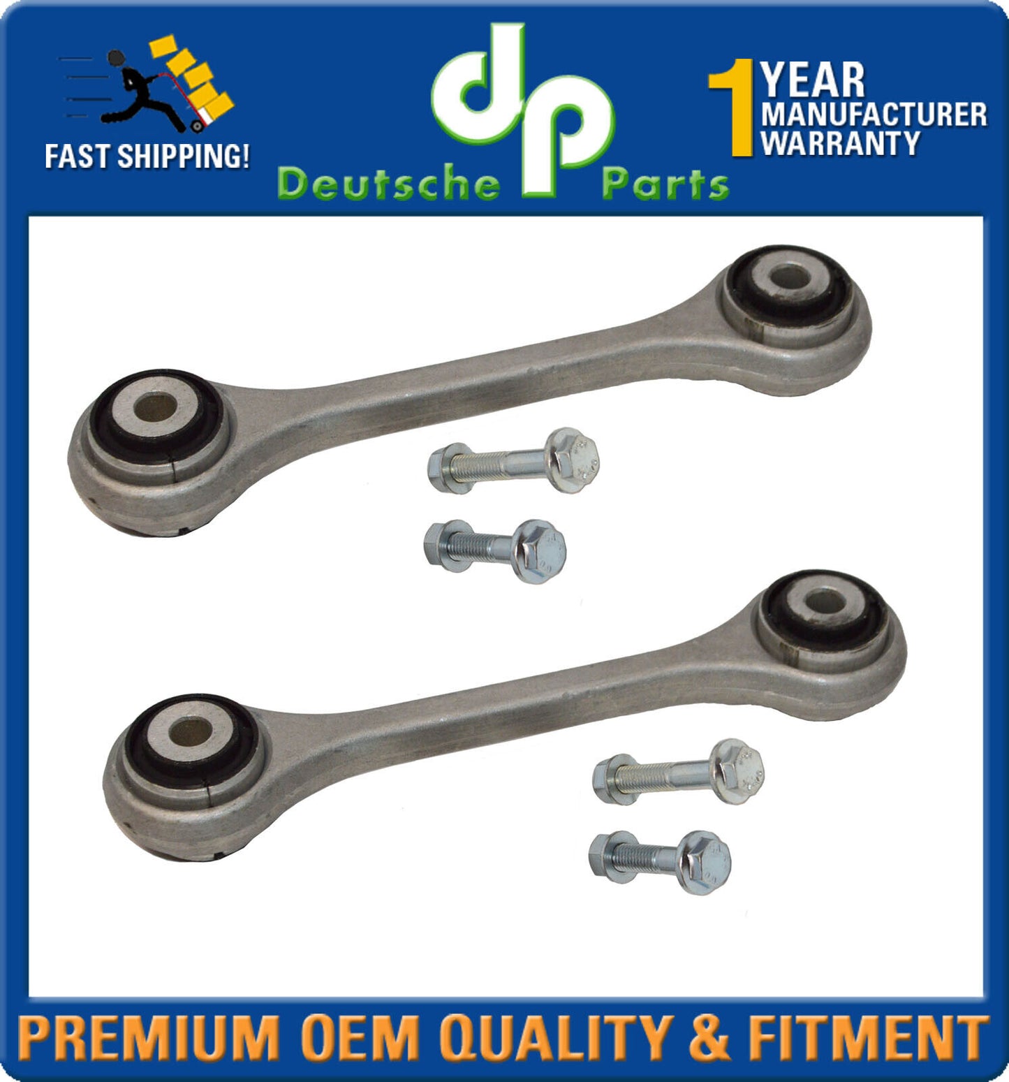 Porsche Macan Front Lower Control Arms Ball Joint Sway Bar Link Suspension Kit 8