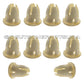 MERCEDES BENZ W124 W203 W209 W210 WHITE DOOR MOLDING CLIP - SET OF 10