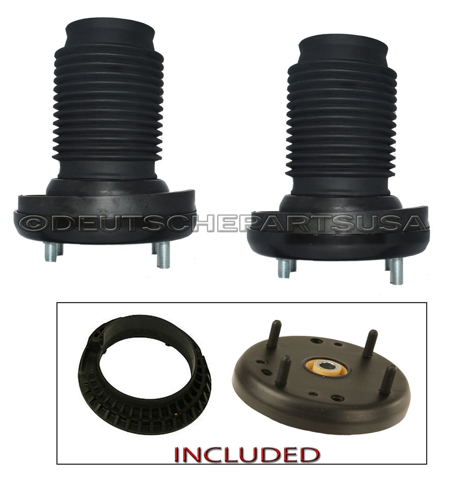 JAGUAR S-TYPE XF XFR Front STRUT SHOCK MOUNT MOUNTS SPRING SEAT XR858419 SET 6