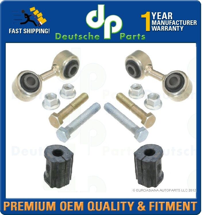 Porsche 911 930 Carrera REAR SWAY BAR Stabilizer Drop Link Links Bushing SET 4