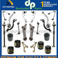 UPPER + LOWER FRONT + REAR CONTROL ARMS BALL JOINTS Tie Rods for JAGUAR S TYPE