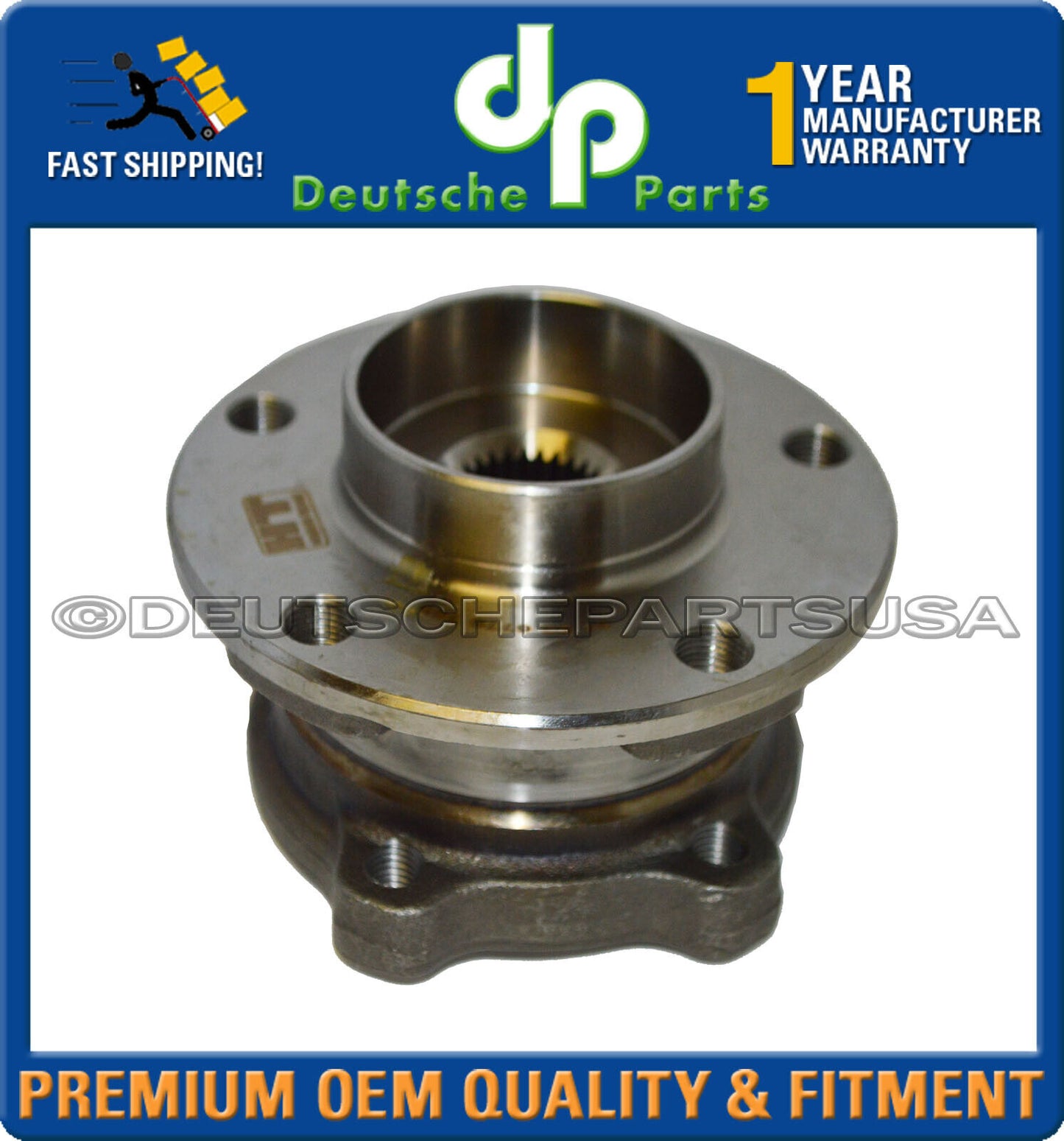 For BMW E70 E71 X5 X6 Front Axle Bearing and Hub Assembly 31 22 6 882 263