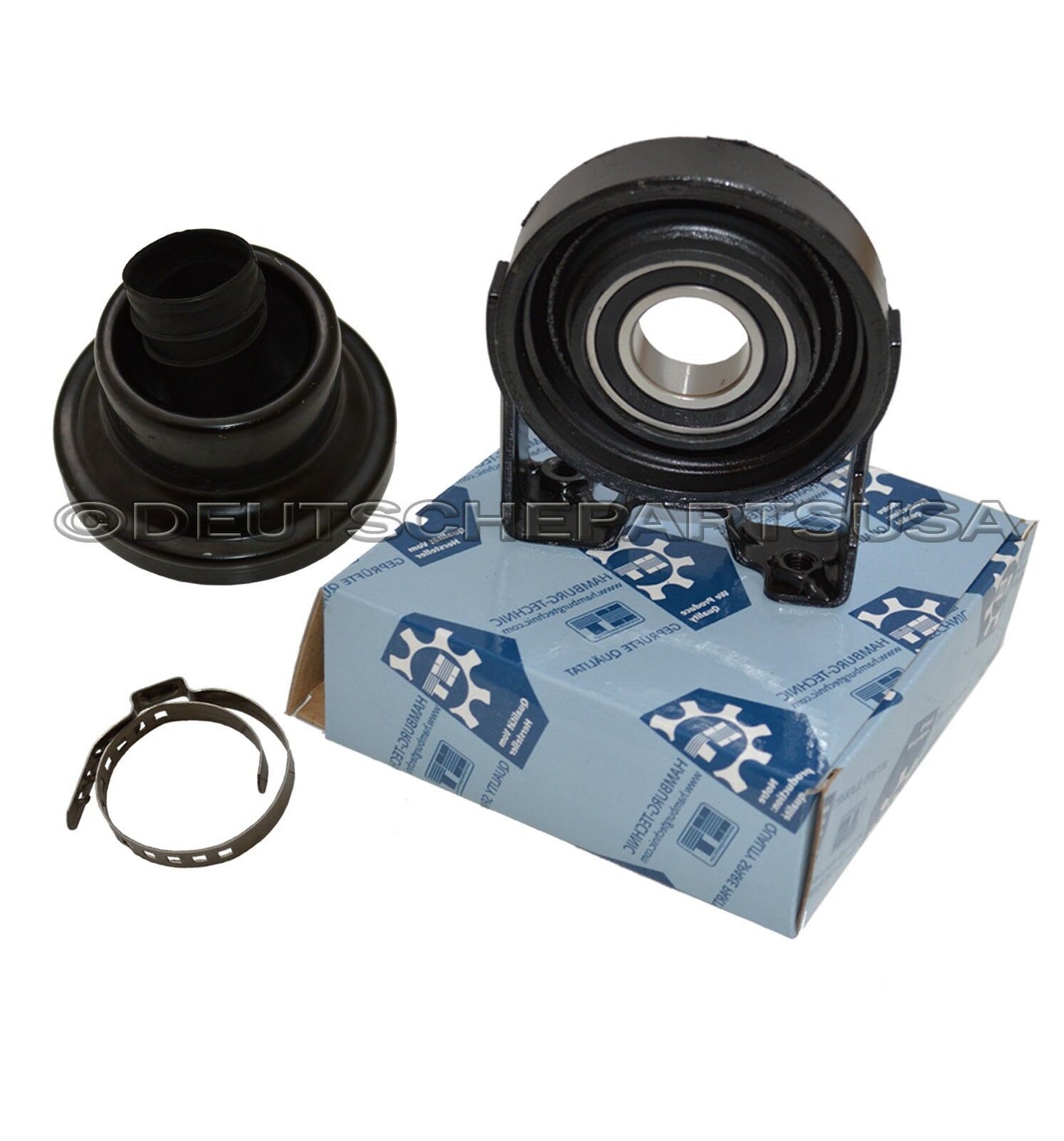 PORSCHE CAYENNE S TURBO DRIVESHAFT CENTER BEARING SUPPORT + CV BOOT UPG KIT 3
