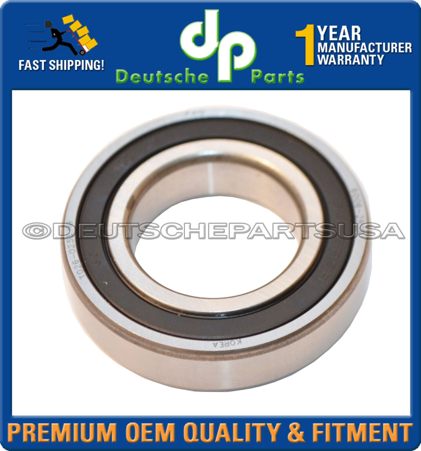 Mercedes R107 W108 W109 W110 W112 Drive Shaft Bearing in Center Support OEM