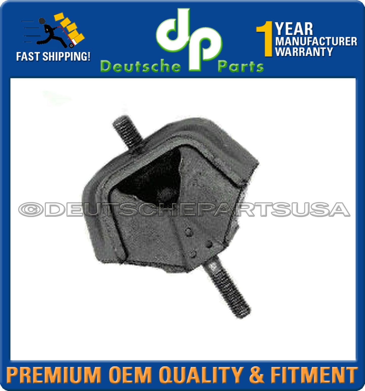 BMW E24 E28 528e 533i Engine Motor Mounts Transmission Mounts 11811175735 Set 4