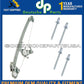 MERCEDES W210 E320 E430 REAR LEFT WINDOW REGULATOR 2107301546 + RIVET PIN SET