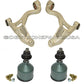 JAGUAR S TYPE Front Control Arm Arms Ball Joints Tie Rod Rods SUSPENSION KIT 12
