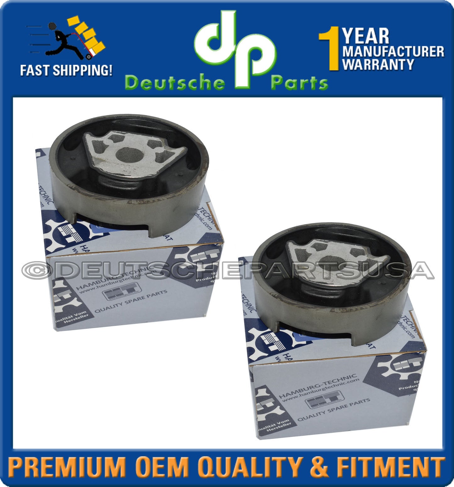 Audi A3 VW GTI JETTA ENGINE TRANSMISSION MOUNT w/ SUBFRAME MOUNTS KIT Set of 3