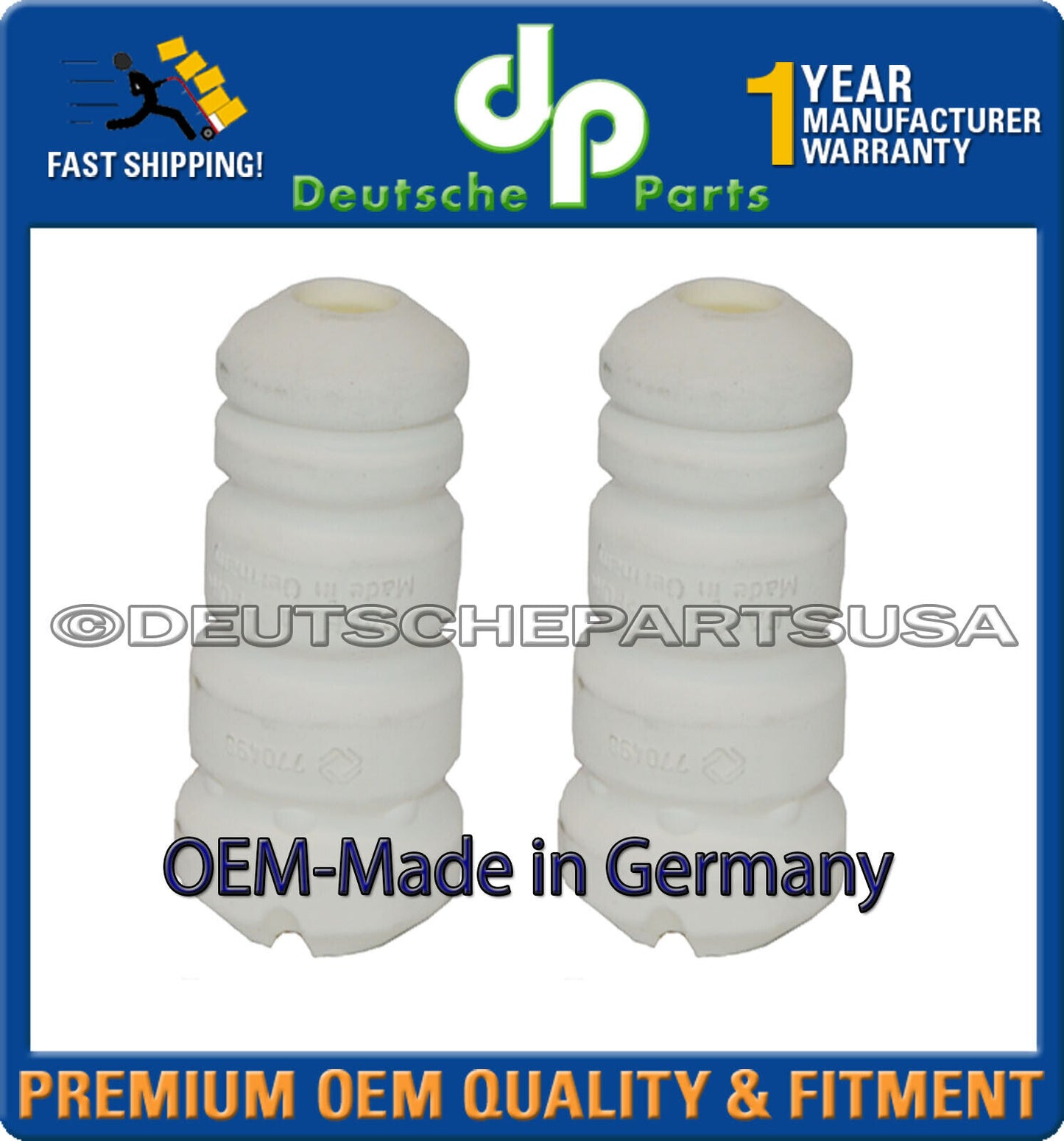 BMW E83 X3 2004-2010 Rear Strut Shock Bump Stop L+R 33 50 3 404 974 Set of 2