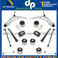 FRONT + REAR AXLE CONTROL ARMS BALL JOINTS TIE RODS SUSPENSION KIT for BMW E46