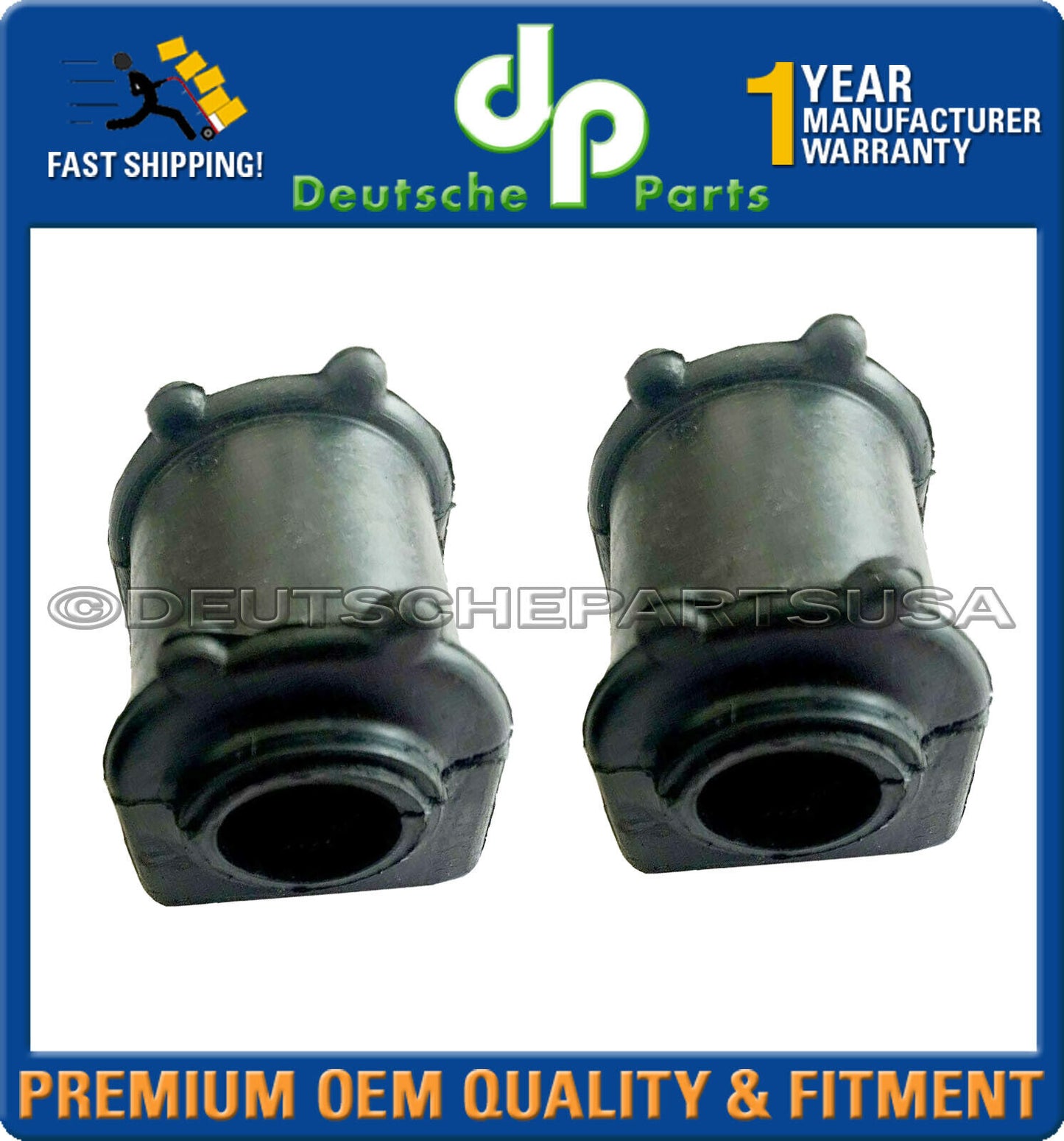 Jaguar S-TYPE REAR Anti Roll Stabilizer Sway Bar Bushing XR845062 Bushings SET 2