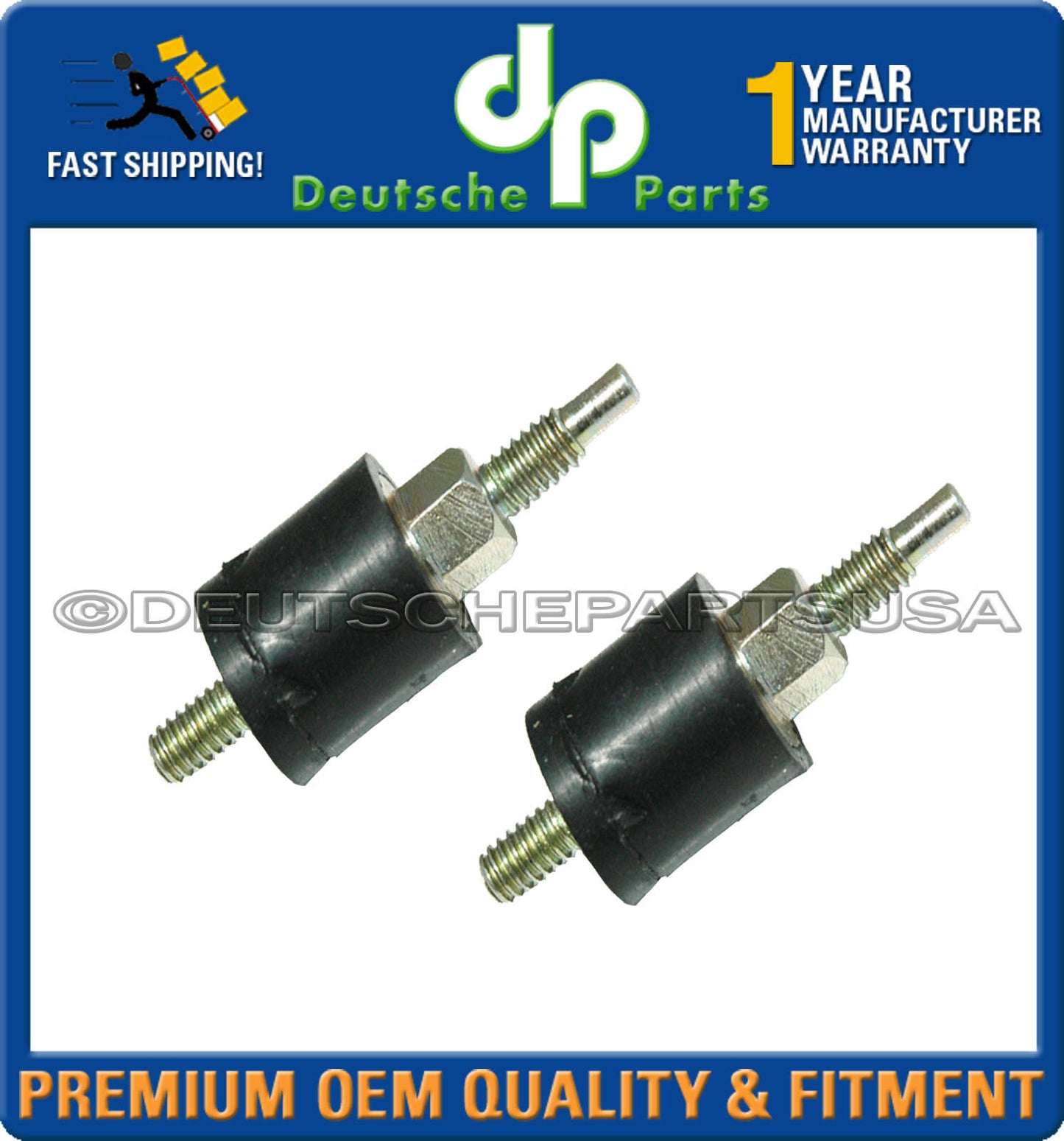 MERCEDES W220 W211 W219 AIR COMPRESSOR MOUNTS 220 327 09 30 Set of 2