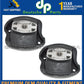 Mercedes R107 450SL 450SLC Engine Motor Mount Mounts 1072411013 1072411113 SET