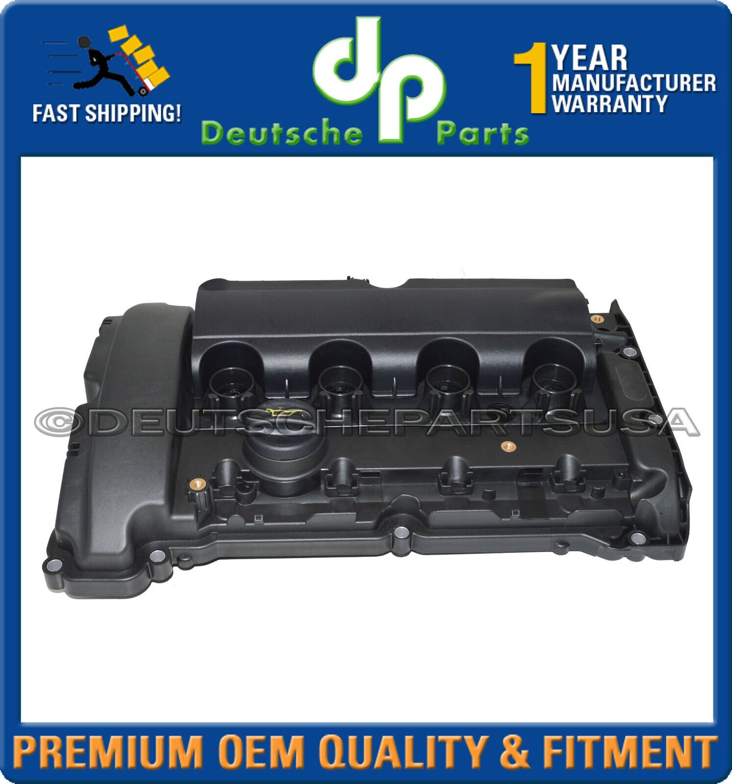 For Mini Cooper R55 R56 R57 R6 S JCW Engine Valve Cover + Gasket 11 12 7 646 555